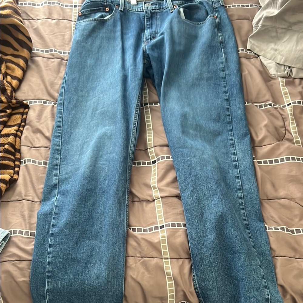 Levi's Blue Relaxed Fit Jeans Classic Style